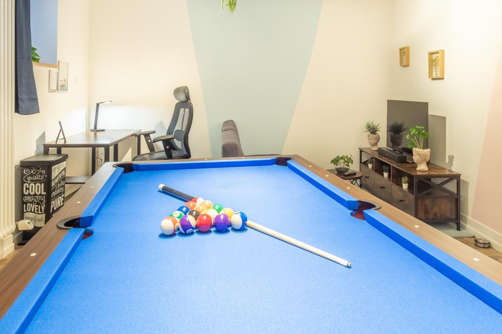 Pool Table Heaven, Workstation, 4K Tv, Netflix Διαμέρισμα Λειψία Εξωτερικό φωτογραφία